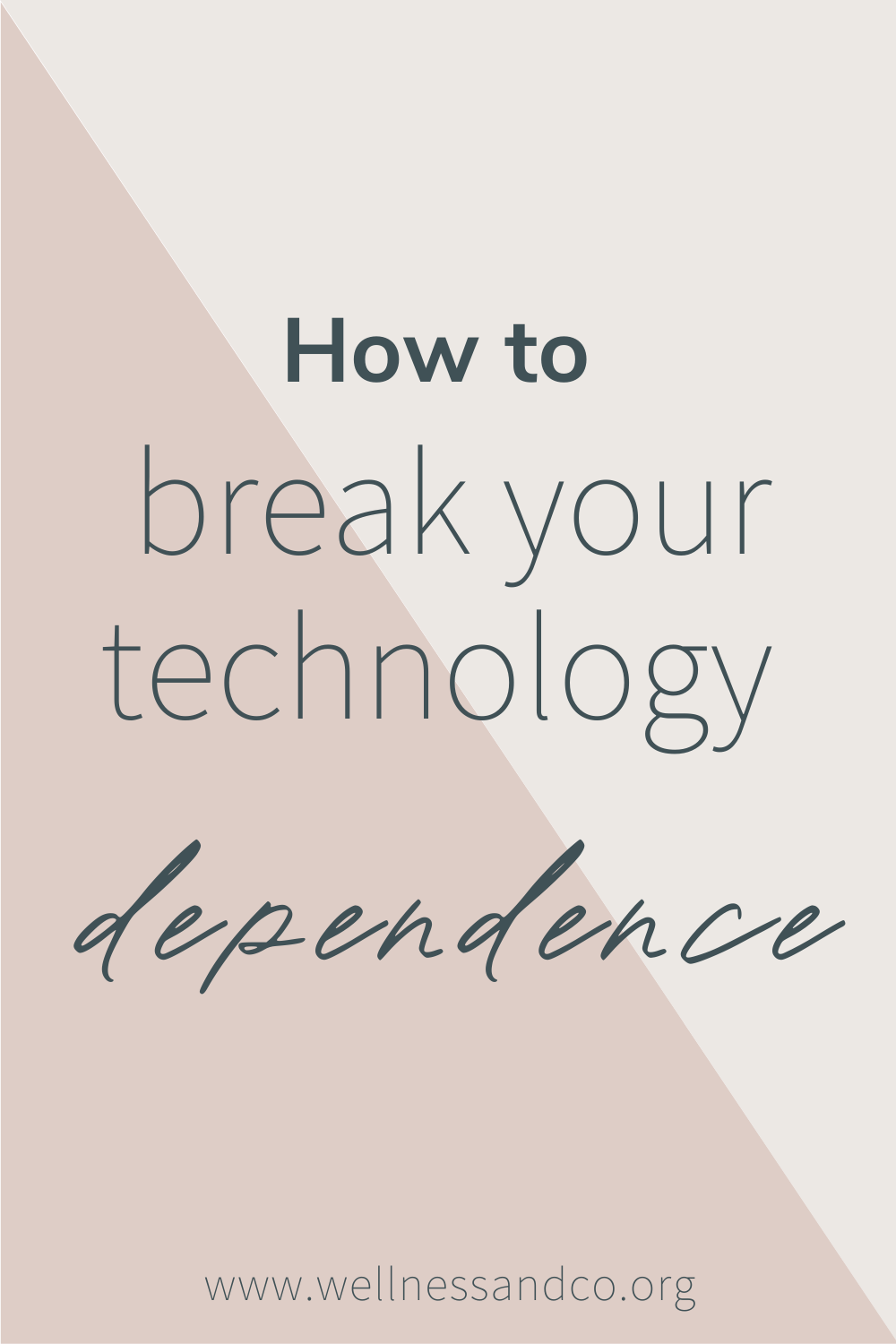 How to Break Your Technology Dependence | Do you scroll aimlessly through social media? Are you constantly on Instagram? Struggling to break free from your technology addiction? Check out this post to learn how to break your technology dependence, cheers!