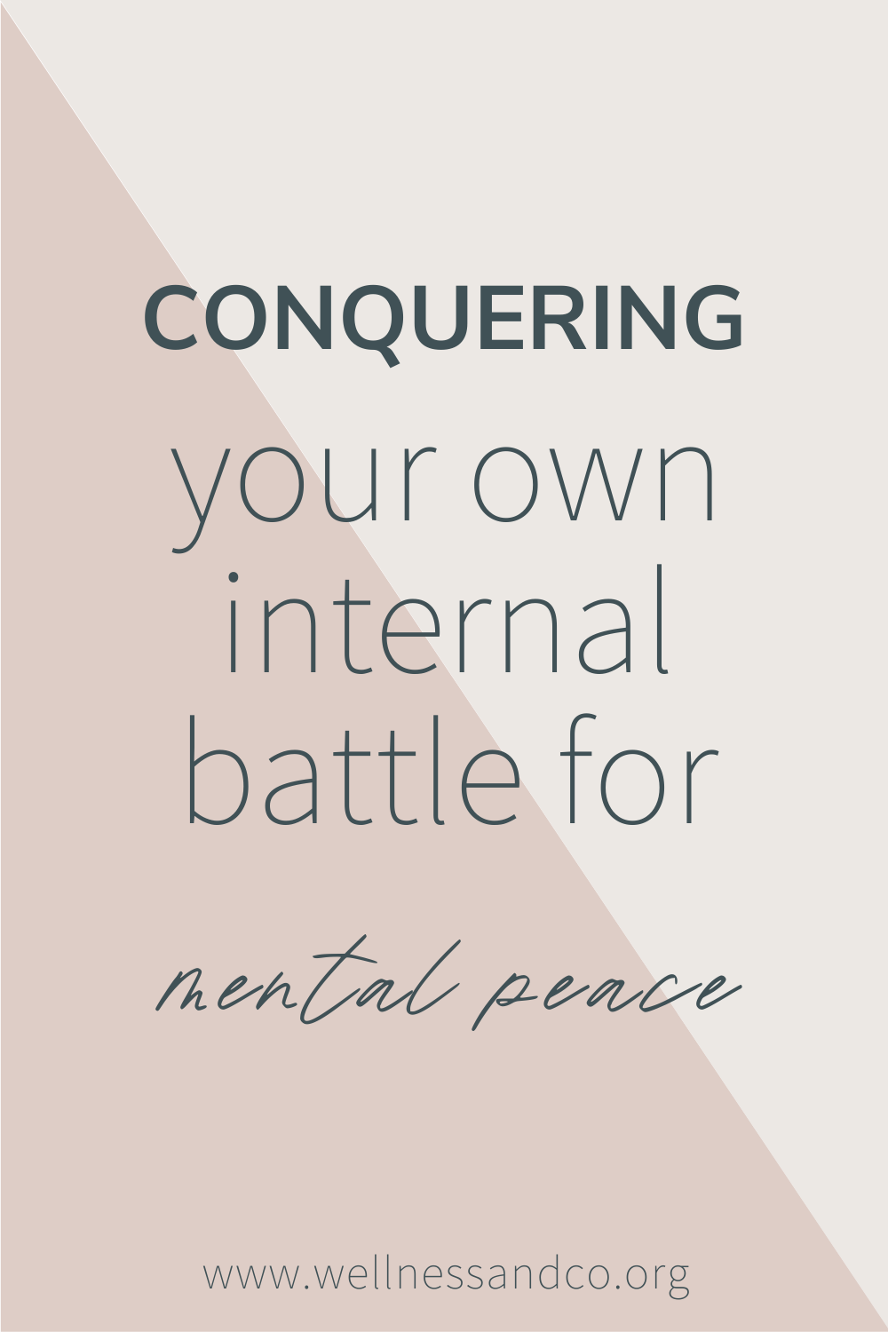Conquering Your Own Internal Battle for Mental Peace | Sometimes getting into a mindful, calm state can be incredibly difficult. What's at the root of all that anger, anxiety, and fear? This post digs deep into your own internal battle for peace and how we can learn from others, cheers!