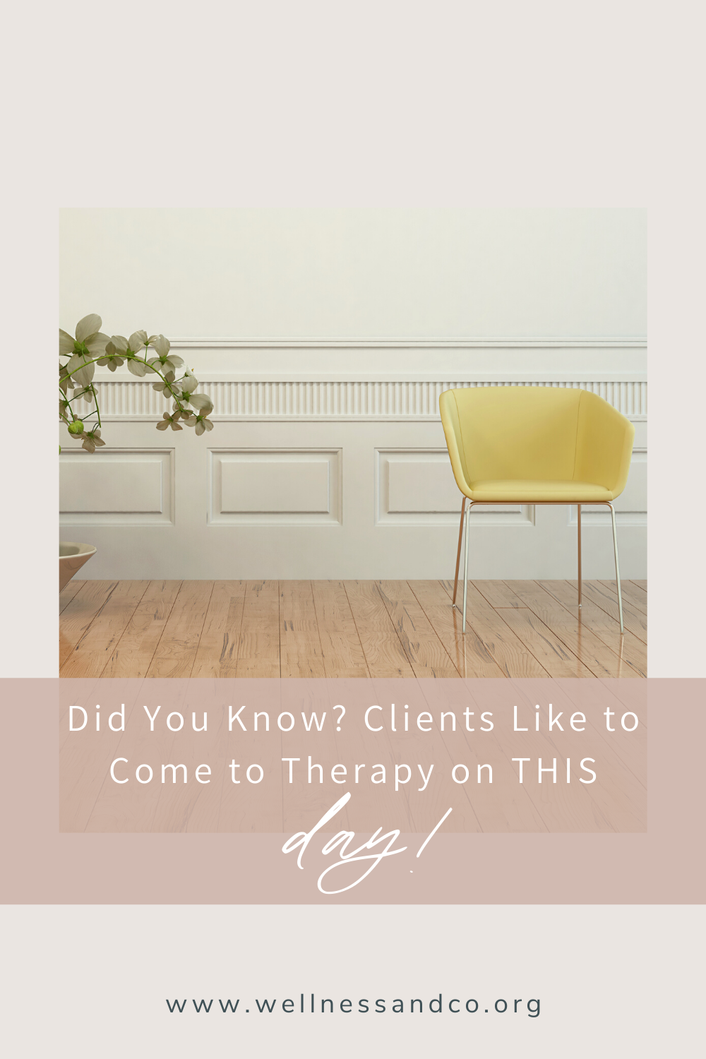 Did You Know? Clients Like to Come to Therapy on THIS Day! | This post explores, in poem form, common days clients like to come in to therapy. This post will uncover what feels special about therapy and why clients wants to come in on those particular days, cheers!