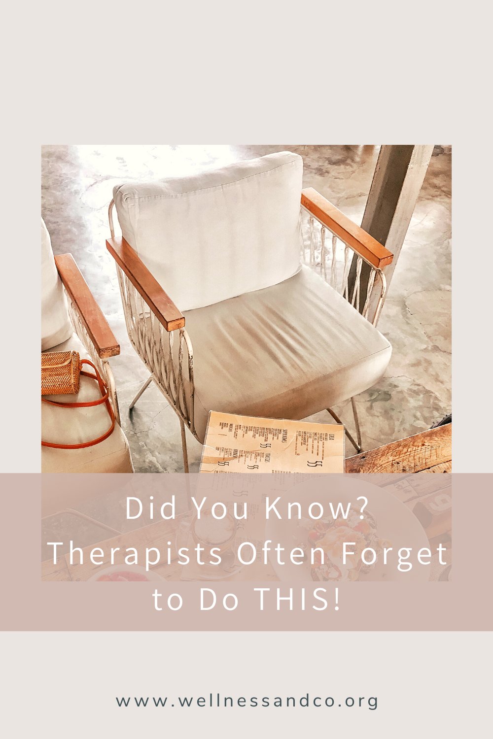 Did You Know? Therapists Often Forget to Do This! | Many therapists have routines and patterns that they stick to when seeing clients. This post gives an insider look, in poem form, into something many therapists struggle to make time for in their busy day.