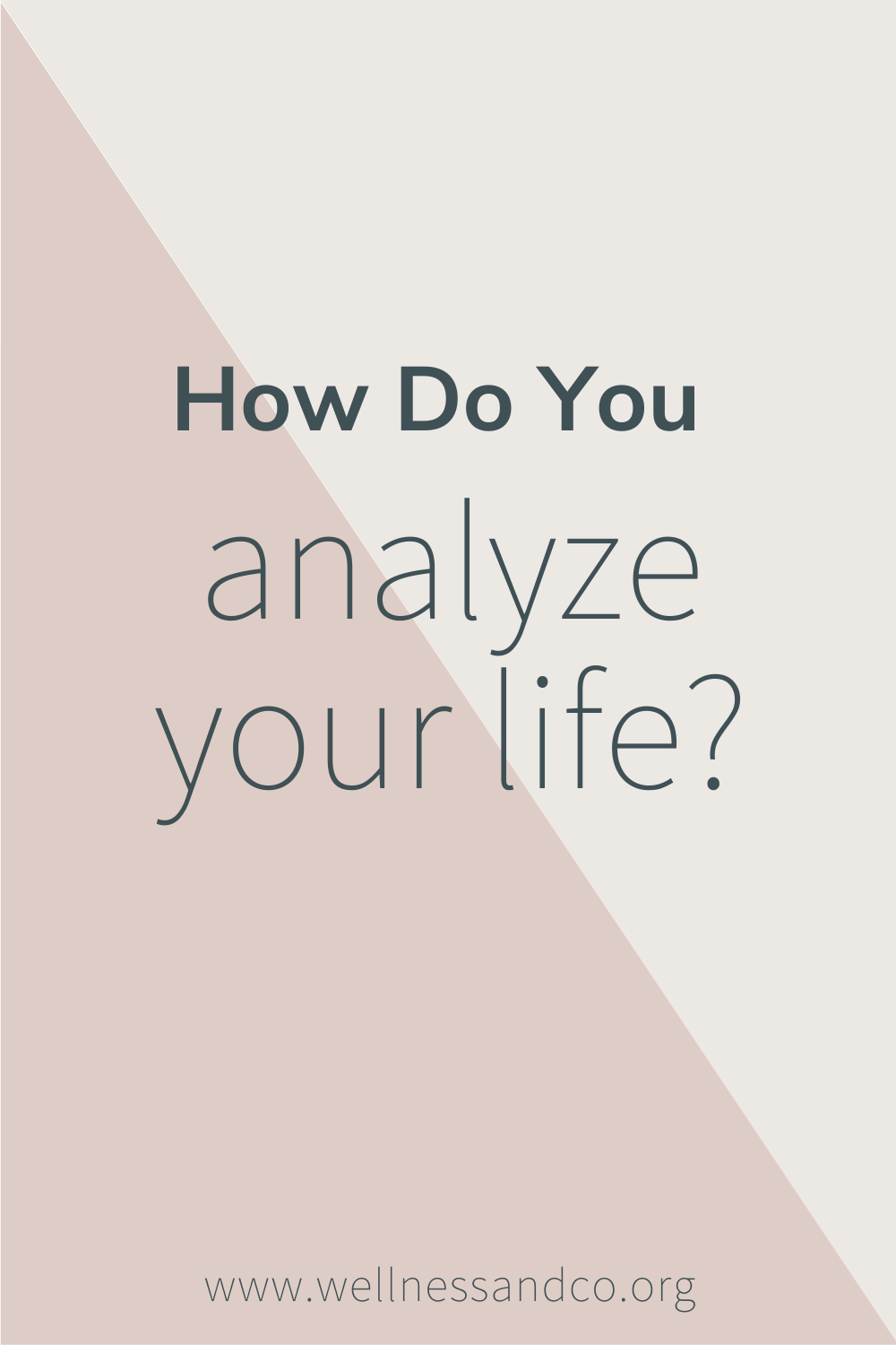 How Do You Analyze Your Life? | When you think about your own journey, how do you analyze it? Our internal narratives play a big role in how we see ourselves and what we do next. Dive deeper into your internal world and explore your own internal narratives, cheers!