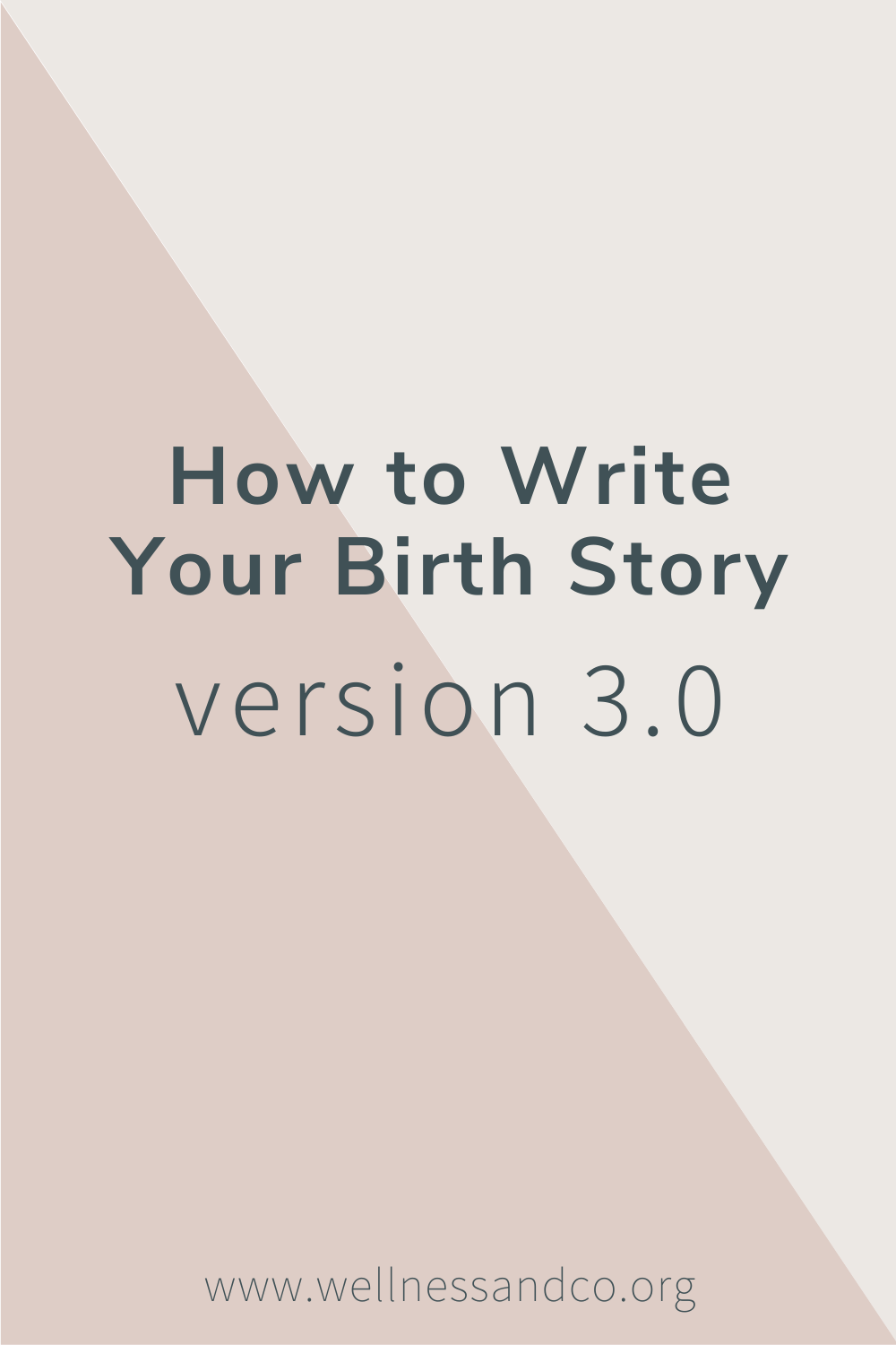 How to Write Your Birth Story Part III | If you want to heal from birth trauma, postpartum depression or anxiety, or grow as a mom, begin with your birth story. Writing your birth story can lead to a healthier perspective and momma! This blog includes exactly how to write your birth story and why that's so important for your mental health - cheers!