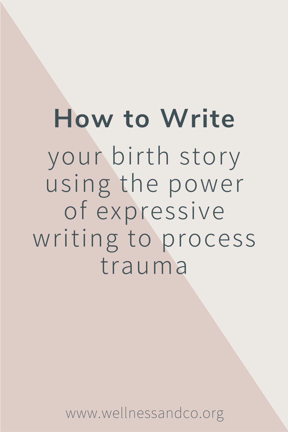 How to Write Your Birth Story: Using the Power of Expressive Writing to Process Trauma | This post uncovers the power of expressive writing as a tool and avenue of healing. Uncover the truth about birth trauma, how it impacts new mothers, and the beauty of being able to heal through writing.