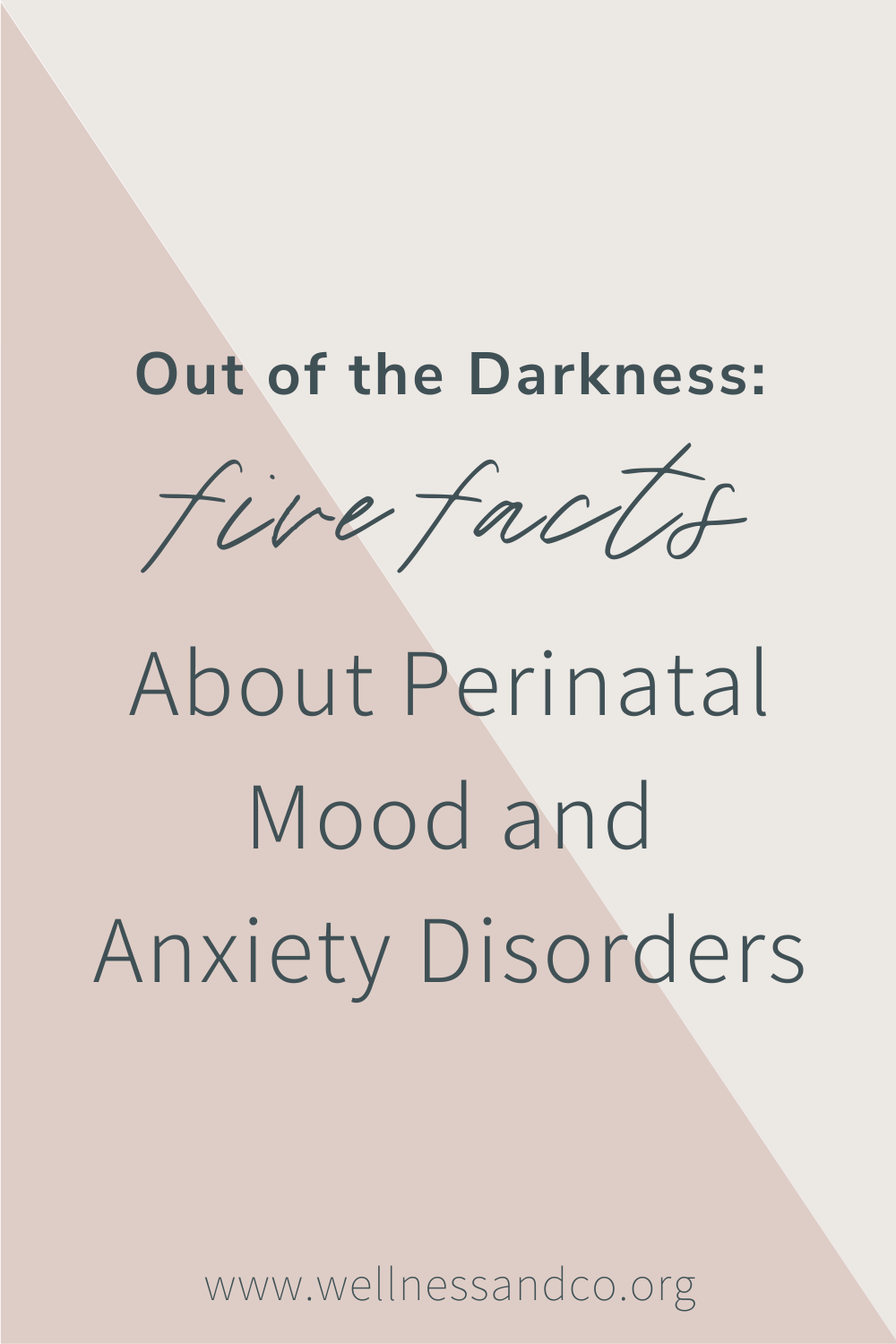 Out of the Darkness: Five Facts About Perinatal Mood and Anxiety Disorders | Have you ever felt angry at your baby? Distant from your baby? Or, like you could hurt your baby? This blog explores the intense layers of motherhood many women experience and suffer in silence from. Five facts help you better understand whether you've experienced postpartum depression and how to combat the shame surrounding it. Plus, you'll have direct access to a support group for moms!