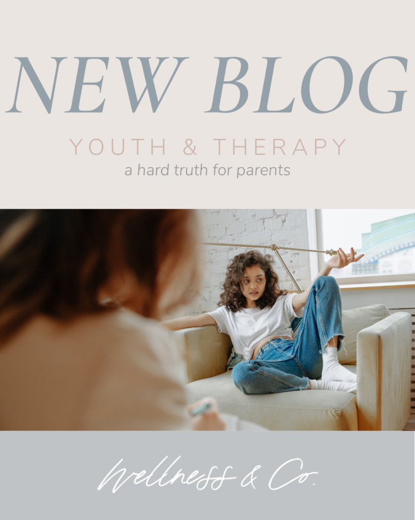 Image of youth in therapy session